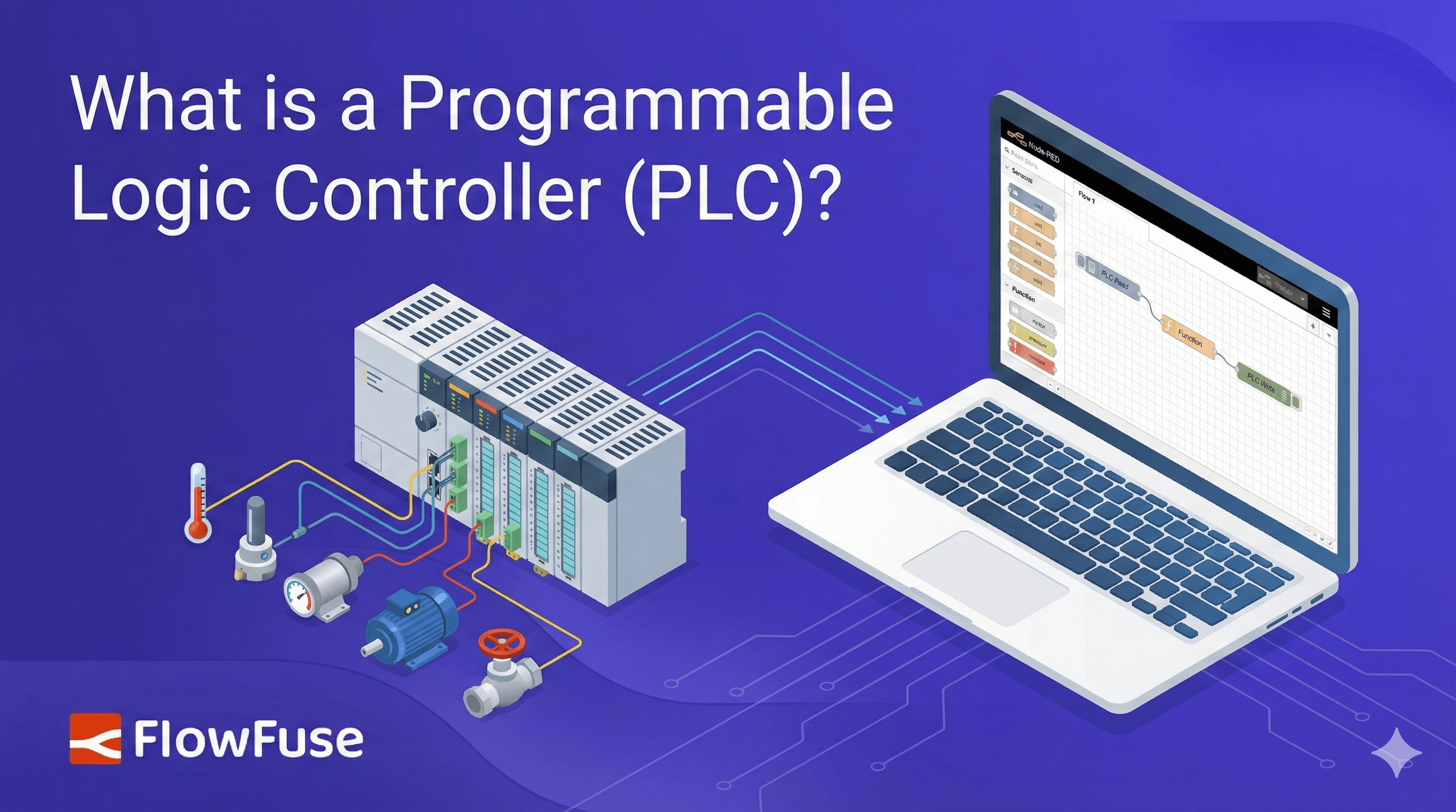 Image representing What Is a PLC (Programmable Logic Controller)? What It Does, How It Works, and Where It’s Used